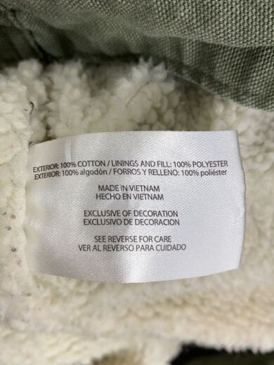 画像：Woolrichカバーオール/XL/コットン/KHK4