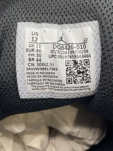 商品画像：ハイカットスニーカー/30cm/BLK/DQ8426-010 5