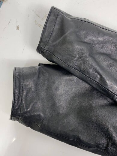 商品画像：コート/LL/羊革/BLK 4