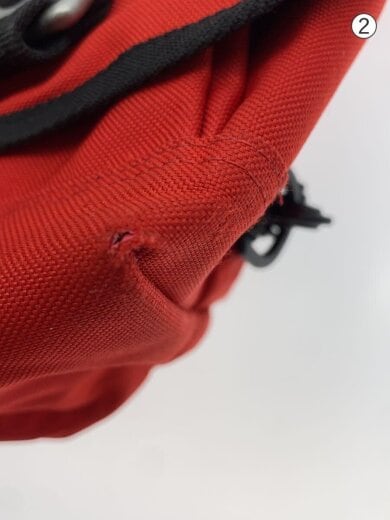 商品画像：ショルダーバッグ/--/RED 8