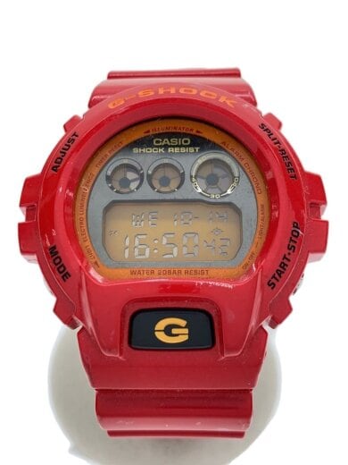 画像：CASIOクォーツ腕時計・G-SHOCK/デジタル/RED//1