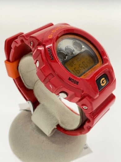画像：CASIOクォーツ腕時計・G-SHOCK/デジタル/RED//2