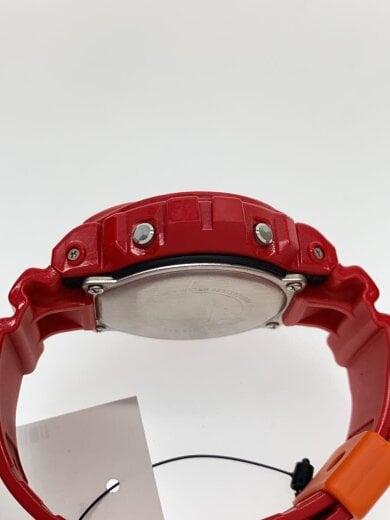 画像：CASIOクォーツ腕時計・G-SHOCK/デジタル/RED//4
