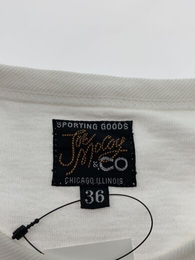 商品画像：Tシャツ/36/コットン/WHT// 3