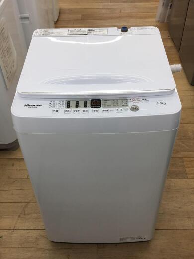 画像：Hisense22年製/洗濯機/HW-E5504/5.5kg1