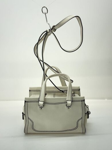 商品画像：ショルダーバッグ/--/ホワイト/ミニショルダー/ステッチ 3