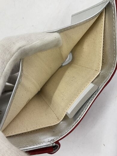 商品画像：3つ折り財布/レザー/RED/レディース/51150009-L001L-PF 5