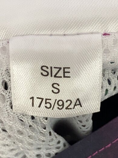 商品画像：ナイロンジャケット/メッセージプリント/総柄/ポリエステル/パープル 4