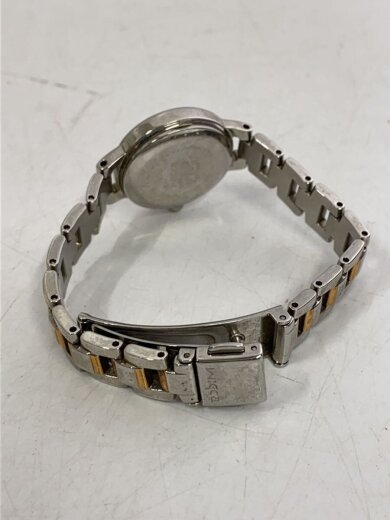 商品画像：ソーラー腕時計/アナログ/ステンレス/WHT/SLV/E031-R004581 4