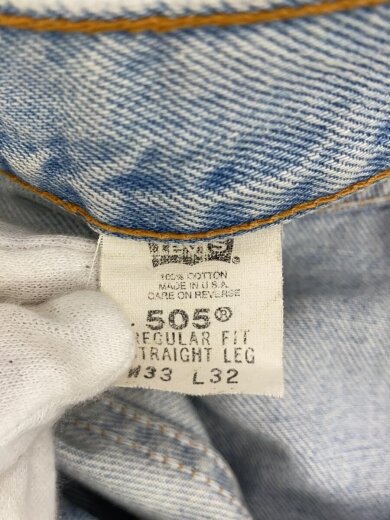 商品画像：505/USA製/ボタン裏511/ボトム/33/デニム/インディゴ/デニム 5
