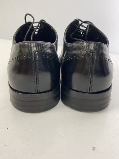 商品画像：ドレスシューズ/42/BLK/レザー/ストレートチップ/パンチレザー/パンチング/革靴/X6C047 6