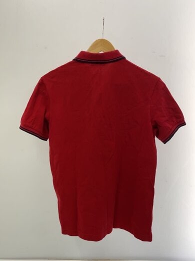 商品画像：ポロシャツ/M/コットン/RED 2