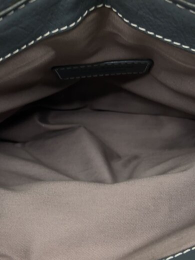 商品画像：レイ/2WAY/リュック/レザー/ブルー/インディゴ/内ファスナーポケ×1 6