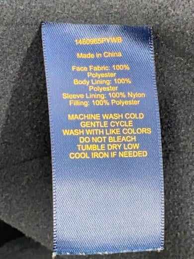 商品画像：裏起毛/フード収納/ナイロンジャケット/S/ポリエステル/ネイビー 4