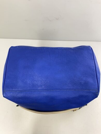 商品画像：トートバッグ/レザー/BLU 4