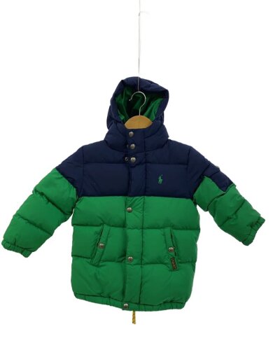 商品画像：ダウンジャケット/110cm/ポリエステル/GRN 1