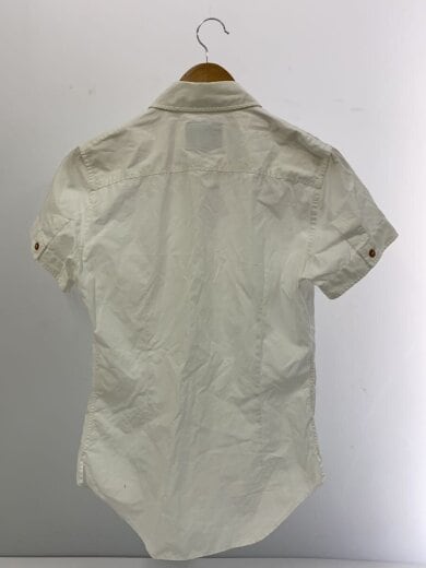 商品画像：コットンオーブ刺繍半袖シャツ/WHT/4445-2116 2