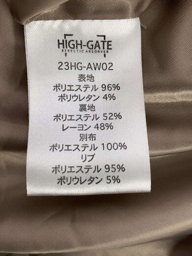 商品画像：23AW/ショルダースカジャケット/1/ポリエステル/ブラック/23HG-AW02 4