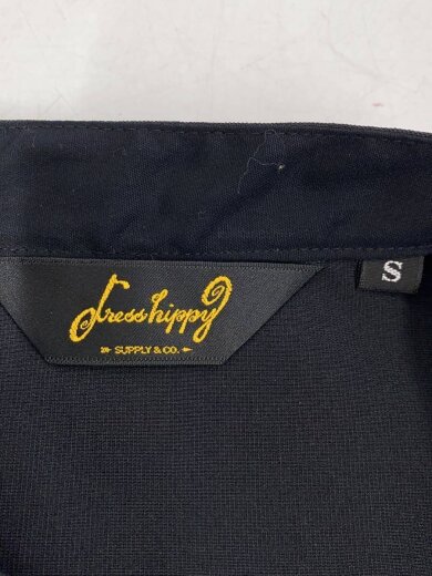 商品画像：DH SKIPPER S/S SHIRT/半袖シャツ/S/ポリエステル/BLK/リネン混 3