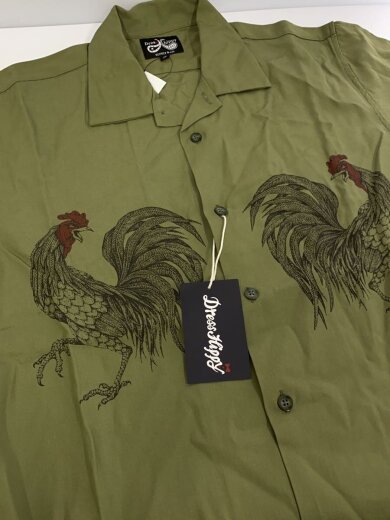 商品画像：半袖シャツ/M/ポリエステル/カーキ/CHICKEN S/S SHIRT 6