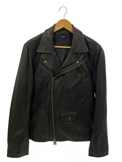 商品画像：ダブルライダースジャケット/L/ポリエステル/BLK/BN-4116006 1