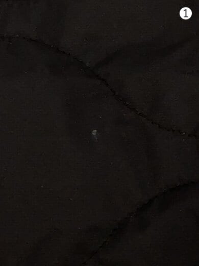 商品画像：タグ付/スナップボタン/キルティングジャケット/L/ポリエステル/ブラック/FOA408208 7