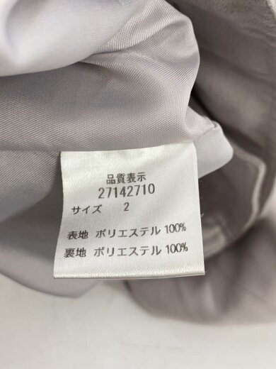 商品画像：ジャケット/2/ポリエステル/GRY/27142710 4