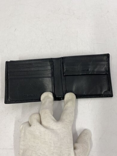 商品画像：2つ折り財布/レザー/グレー/メンズ// 4