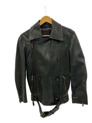 商品画像：ダブルライダースジャケット/44/羊革/BLK 1