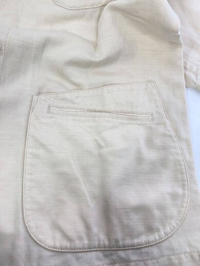 商品画像：ジャケット/L/コットン/クリーム/リネン混/3ポケット/564111 7