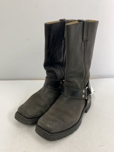 商品画像：ブーツ/US9/ブラック/リングエンジニアブーツ 2