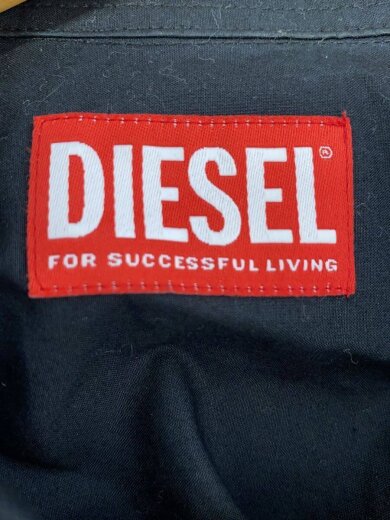 商品画像：オープンカラーシャツ/オーバルDロゴ刺しゅう/S-MAC-22-B/46/コットン/ブラック 3