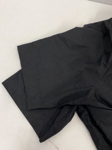 商品画像：オープンカラーシャツ/オーバルDロゴ刺しゅう/S-MAC-22-B/46/コットン/ブラック 6