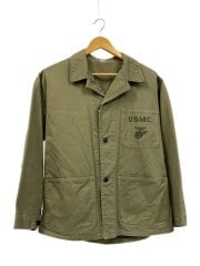 ミリタリージャケット/36/コットン/KHK