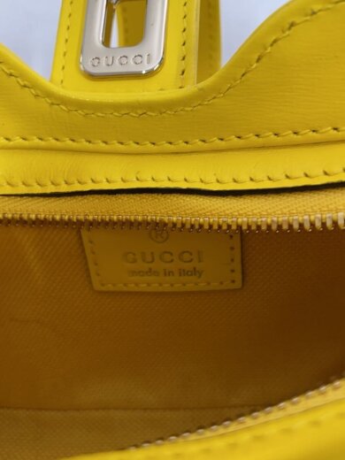 商品画像：ミニ ショルダーバッグ_グッチ ムーンサイド/キャンバス/YLW/総柄 5