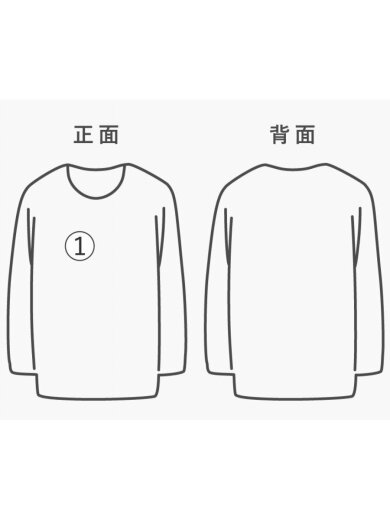 商品画像：長袖Tシャツ/XL/コットン/ブラック/ロゴ刺繍/蜘蛛の巣/BM718R3Y6B 8