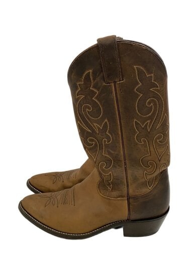 商品画像：ウェスタンブーツ/ブラウン/70s/レザー/2253 1