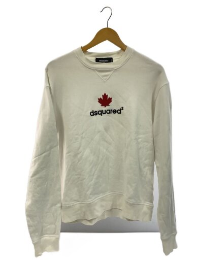 商品画像：スウェット/XS/コットン/ホワイト/カナダ国旗ロゴ/s75gu0375 1