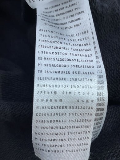 商品画像：パーカー/L/コットン/ブラック/0IEAX 5