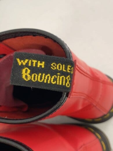 商品画像：ブーツ/UK6/8ホール/サッチェルレッド 8