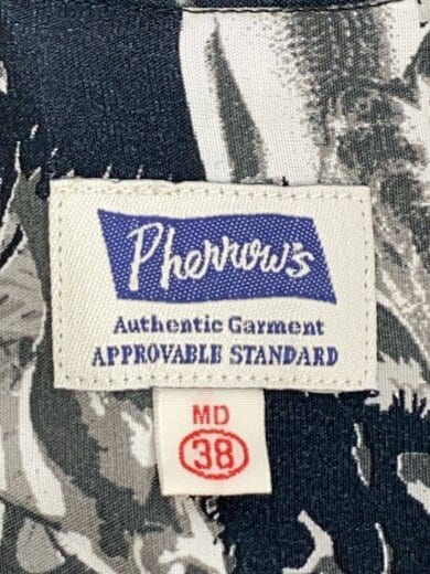 商品画像：アロハシャツ/38/レーヨン/BLK/総柄 3