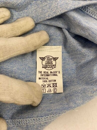 商品画像：リンガーTシャツ/POUGH KEEPSIE/Tシャツ/38/コットン/ブルー 4