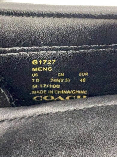 商品画像：ローファー/US7/ブラック/レザー/G1727// 5