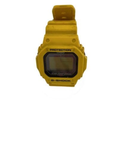 商品画像：ソーラー腕時計・G-SHOCK/デジタル/セラミック/YLW/YLW/SS// 1