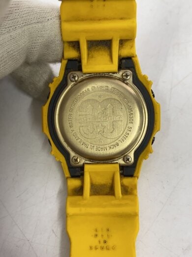 商品画像：ソーラー腕時計・G-SHOCK/デジタル/セラミック/YLW/YLW/SS// 3