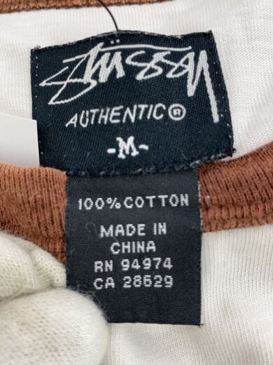 商品画像：ラグラン/ドクロ/Tシャツ/M/コットン/BRW 4