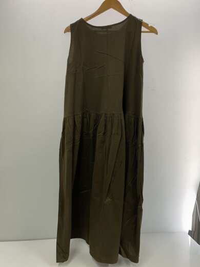 商品画像：ノースリーブワンピース/FREE/コットン/KHK 2