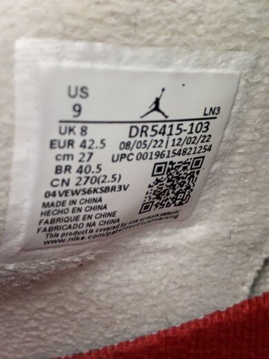 商品画像：AIR JORDAN 4 RETRO SP_エアジョーダン4 レトロ スペシャル/27cm/WHT 5