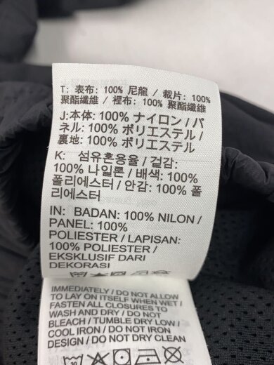 商品画像：ナイロンジャケット/L/ナイロン/BLK/AR3133-010// 4