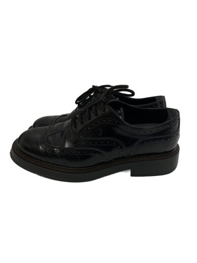 商品画像：ドレスシューズ/US7.5/BLK/レザー// 1